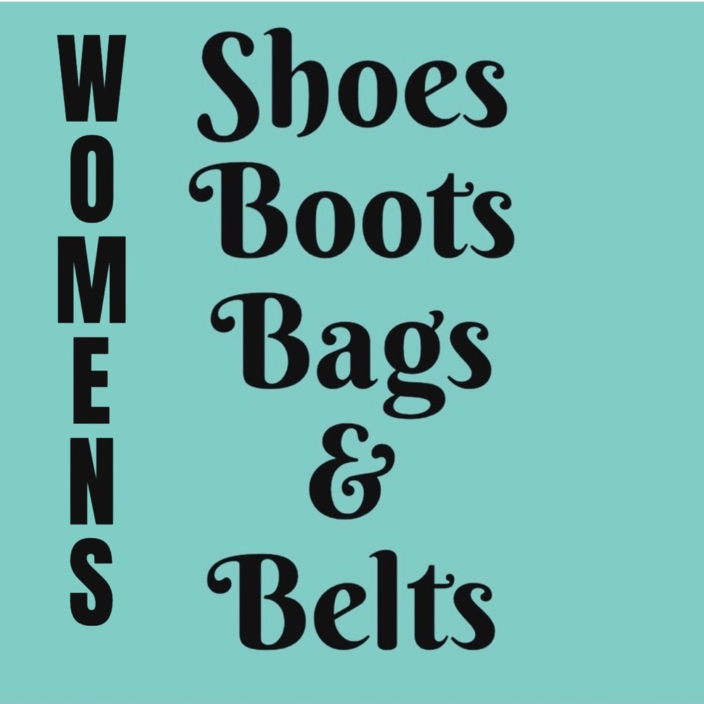 SHOES BOOTS BAGS & BELTS
